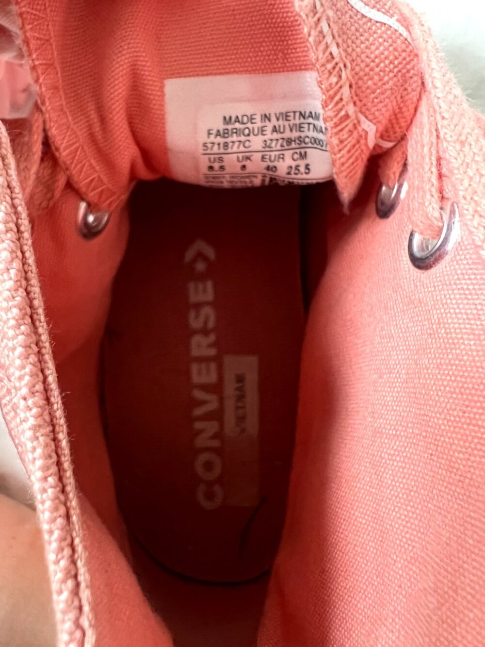 Converse x Natasha Cloud platform sneakers Run Star pink quartz womens 8.5 shoes - Picture 12 of 12